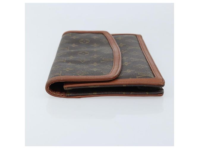 LOUIS VUITTON Pochette Damier Monogram GM Borsa Clutch M51810 Auth LV ka2610 Monogramma - vista 4