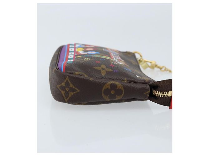 LOUIS VUITTON Vivienne Mini Pochette Accessoires Pouch M69976 LV Auth 173256SAM Monograma - vista 3