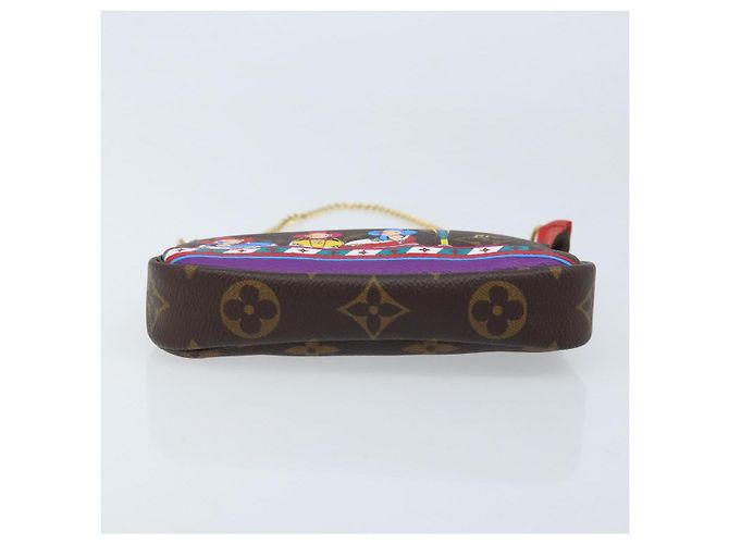 LOUIS VUITTON Vivienne Mini Pochette Accessoires Pouch M69976 LV Auth 173256SAM Monograma - vista 5