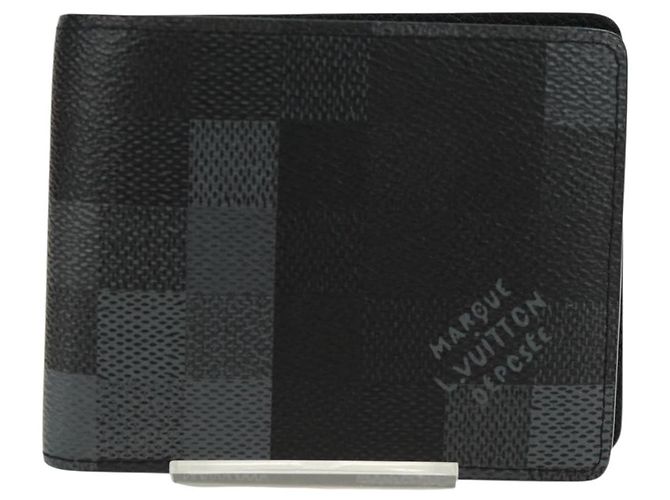 LOUIS VUITTON Cartera Slender Bifold Damoflage M14927 Auth 171321SAM - vista 13