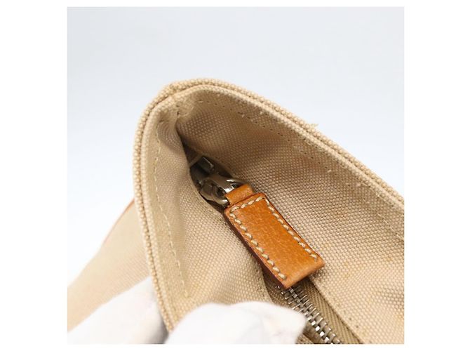 PRADA Handtasche aus Canvas Beige Silber Authentisch kk627 - Ansicht 18