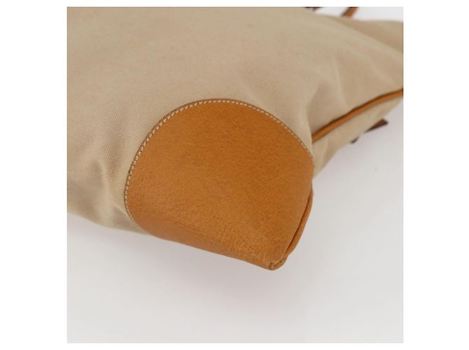 PRADA Handtasche aus Canvas Beige Silber Authentisch kk627 - Ansicht 9