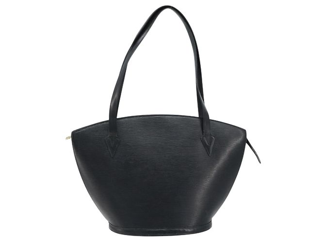 LOUIS VUITTON Borsa a Spalla Epi Saint Jacques Nera M52262 Auth 172132 Nero - vista 13