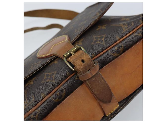 LOUIS VUITTON Bolsa de Hombro Monogram Cartouchiere GM M51252 LV Auth BA10597 Monograma - vista 18