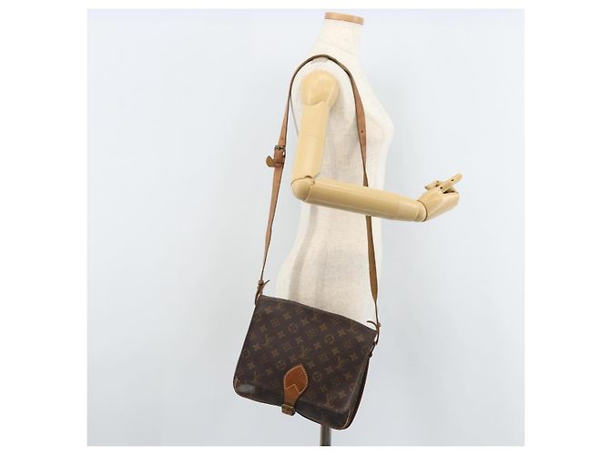 LOUIS VUITTON Bolsa de Hombro Monogram Cartouchiere GM M51252 LV Auth BA10597 Monograma - vista 27