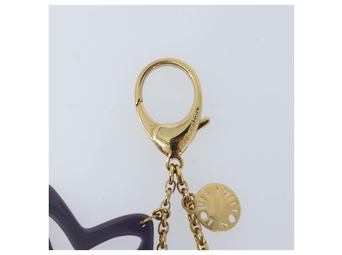 LOUIS VUITTON Portachiavi Catena Thai Charm metallo Oro LV Auth 173268V - vista 3