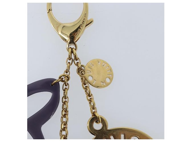 LOUIS VUITTON Portachiavi Catena Thai Charm metallo Oro LV Auth 173268V - vista 4