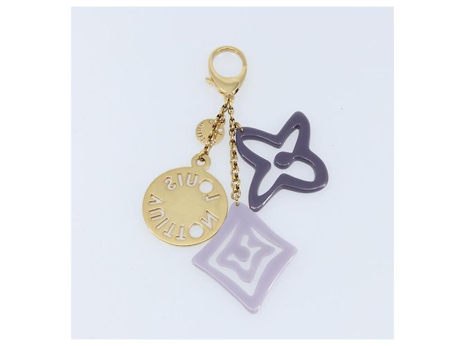 LOUIS VUITTON Portachiavi Catena Thai Charm metallo Oro LV Auth 173268V - vista 8