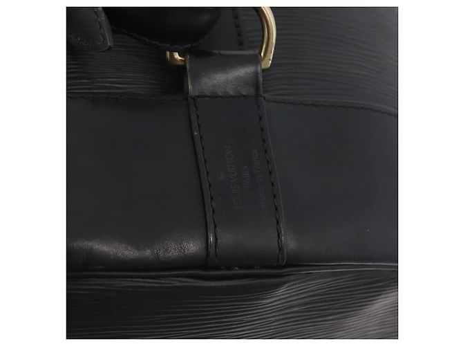 LOUIS VUITTON Borsa a Spalla Epi Randonnee PM Nera M52352 LV Auth 171080A Nero - vista 10