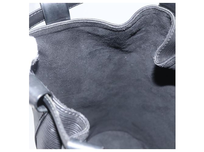 LOUIS VUITTON Borsa a Spalla Epi Randonnee PM Nera M52352 LV Auth 171080A Nero - vista 18