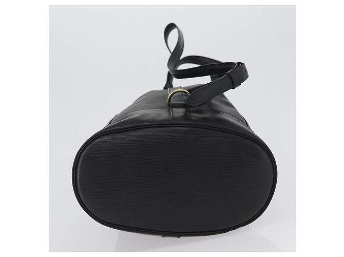 LOUIS VUITTON Borsa a Spalla Epi Randonnee PM Nera M52352 LV Auth 171080A Nero - vista 5