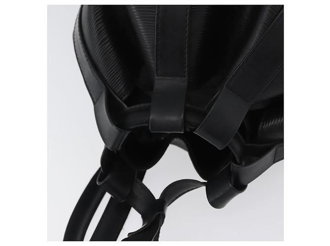 LOUIS VUITTON Borsa a Spalla Epi Randonnee PM Nera M52352 LV Auth 171080A Nero - vista 6