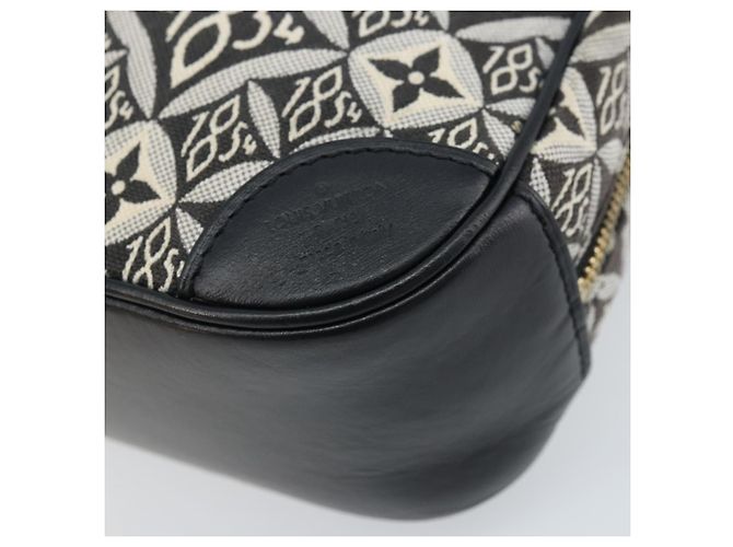 LOUIS VUITTON Borsa Mini Deauville Jaguar Monogram Nera M57205 LV Auth 133237M Nero - vista 15