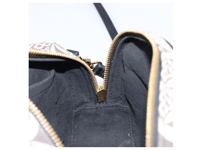 LOUIS VUITTON Borsa Mini Deauville Jaguar Monogram Nera M57205 LV Auth 133237M Nero - vista 22