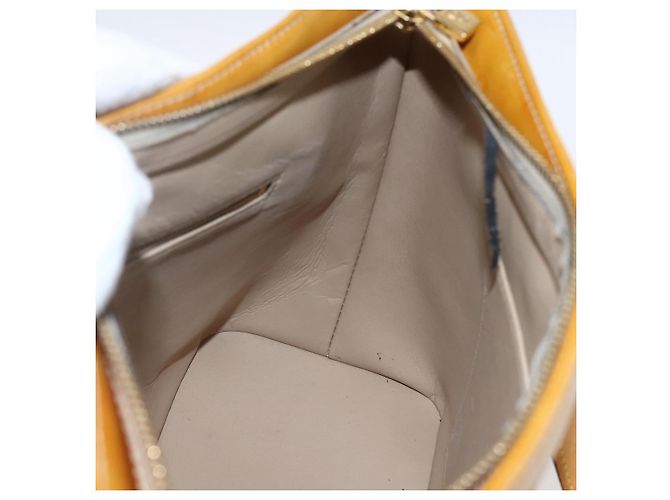 LOUIS VUITTON Handtasche Houston Monogram Vernis Beige M91004 LV Auth ka2468 - Ansicht 18