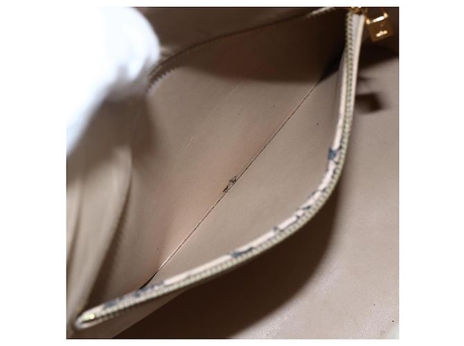 LOUIS VUITTON Handtasche Houston Monogram Vernis Beige M91004 LV Auth ka2468 - Ansicht 21