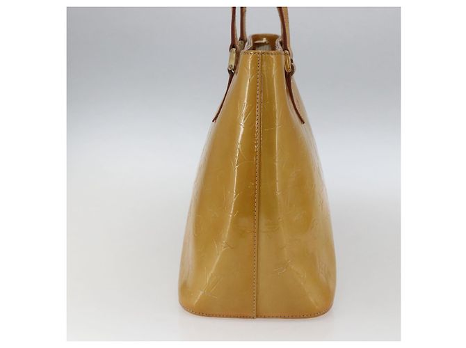 LOUIS VUITTON Handtasche Houston Monogram Vernis Beige M91004 LV Auth ka2468 - Ansicht 3