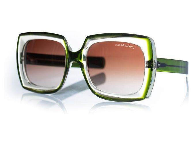 Occhiali da sole oversize verdi Oliver Goldsmith Verde - vista 2