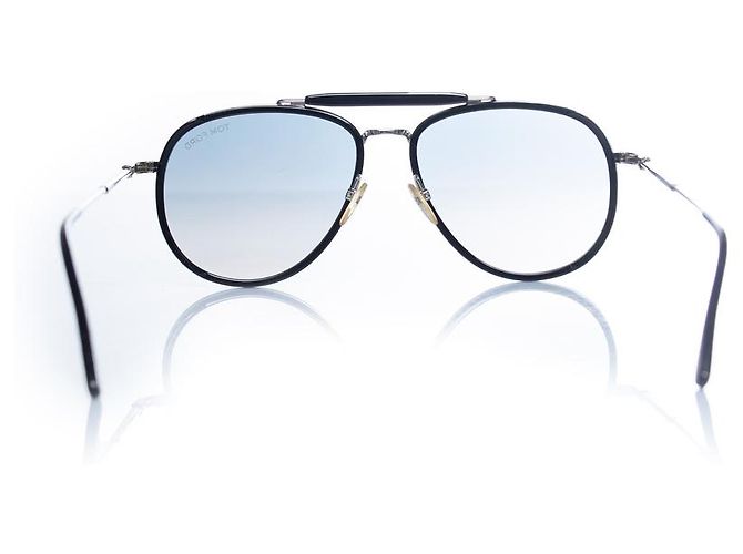 Tom Ford, schwarze Metall Tripp Aviator - Ansicht 4