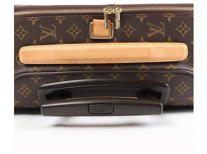 Valigia da viaggio Louis Vuitton Pegase 55 in Monogram marrone - vista 5