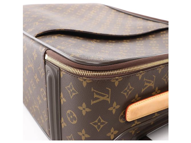 Valigia da viaggio Louis Vuitton Pegase 55 in Monogram marrone - vista 6