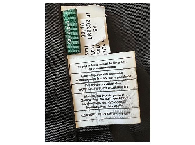 Abrigo midi de lana negro Ralph Lauren mujer - Ansicht 4