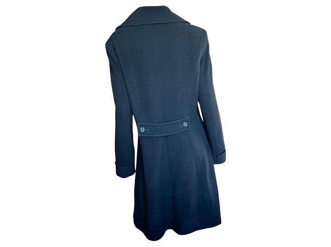 Abrigo midi de lana negro Ralph Lauren mujer - Ansicht 6