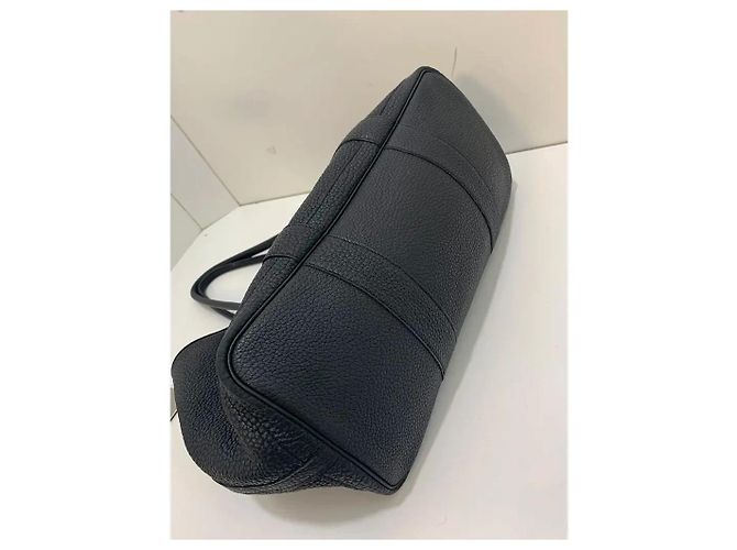 Hermès Garden Party Tote in pelle nera Nero - vista 5