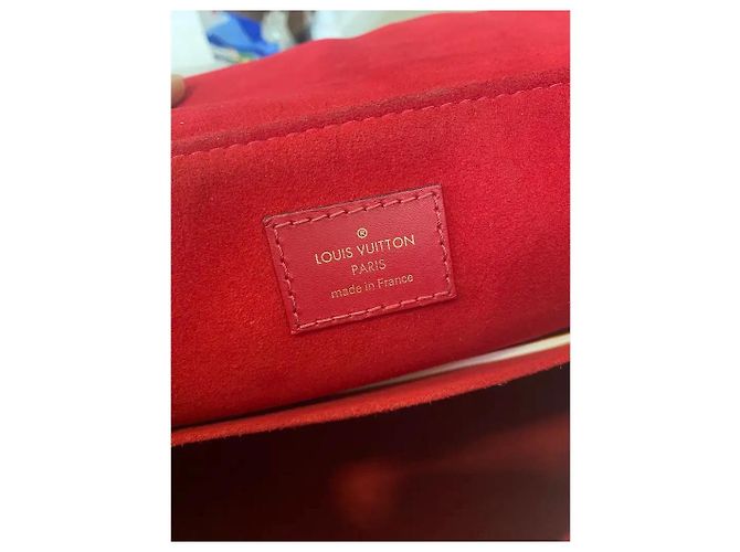 Louis Vuitton Beaubourg MM Damier Ebene Borsa a Spalla Marrone scuro - vista 10