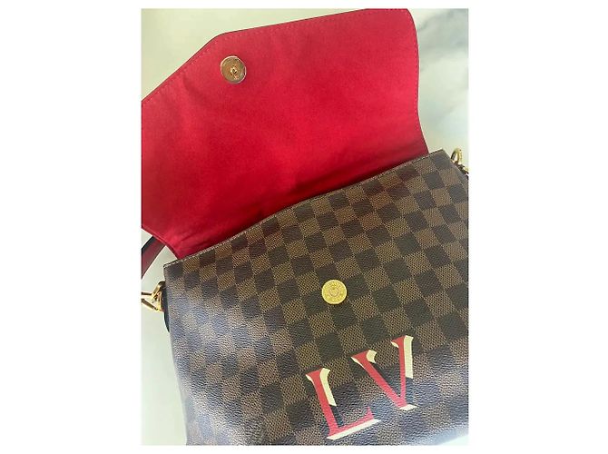 Louis Vuitton Beaubourg MM Damier Ebene Borsa a Spalla Marrone scuro - vista 7
