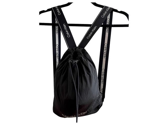 Packbare Windbreaker-Jacke von Calvin Klein Schwarz - Ansicht 3
