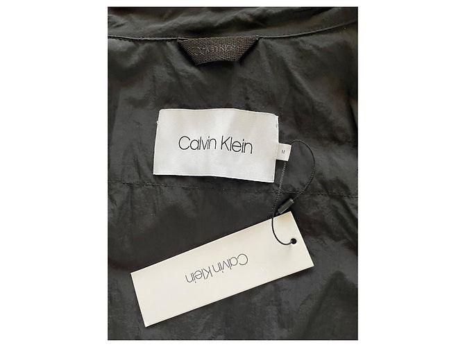 Packbare Windbreaker-Jacke von Calvin Klein Schwarz - Ansicht 4