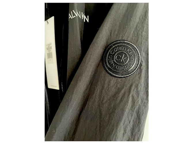 Packbare Windbreaker-Jacke von Calvin Klein Schwarz - Ansicht 6