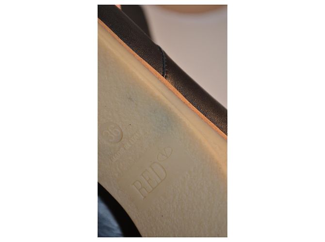 Stivaletti Red Valentino Garavani in pelle nera Nero - vista 5