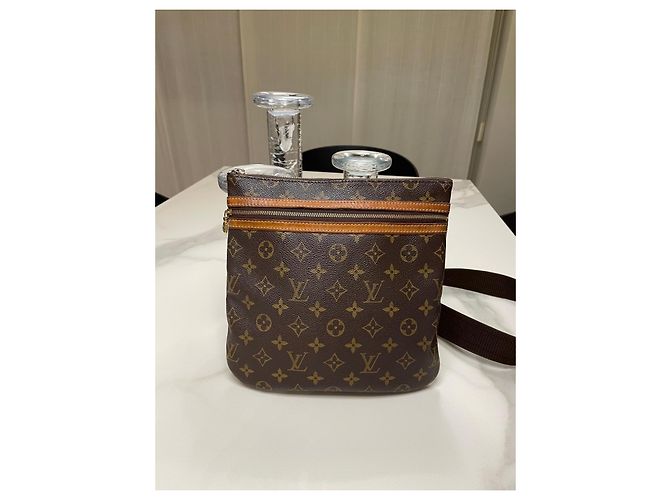 Louis Vuitton Monogram Canvas Danube PM Tasche Braun - Ansicht 2
