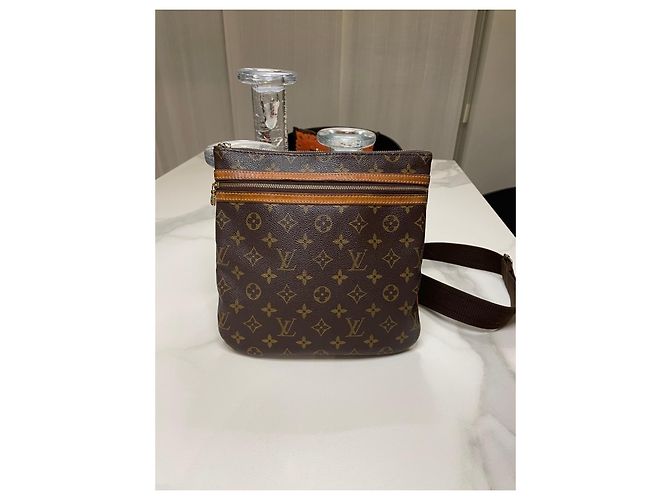 Louis Vuitton Monogram Canvas Danube PM Tasche Braun - Ansicht 3