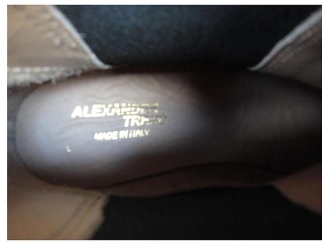Autre Marque Stivali Alexander Trend in scamosciato nero - vista 7