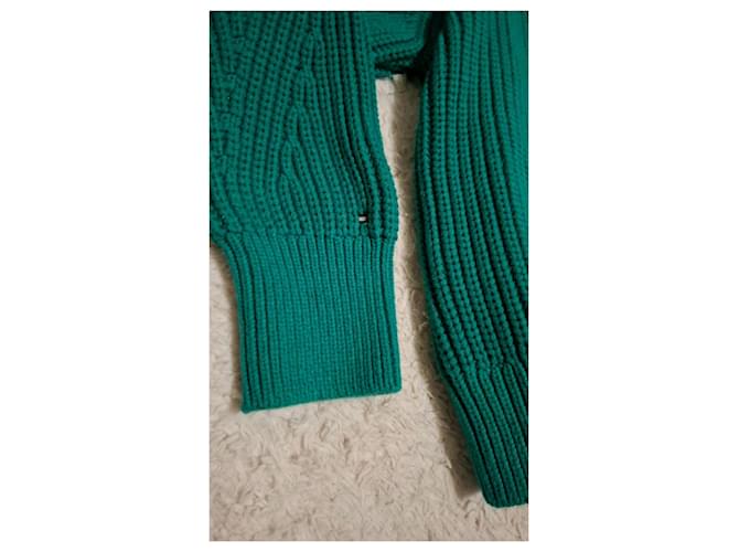 Tommy Hilfiger Suéter verde con botones - vista 12