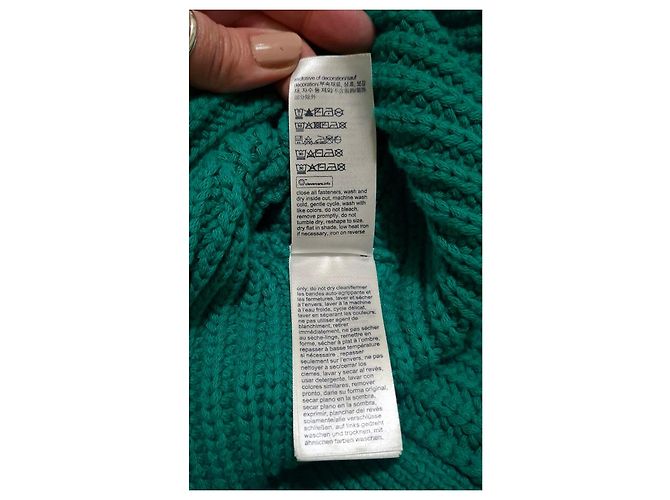 Tommy Hilfiger Suéter verde con botones - vista 16
