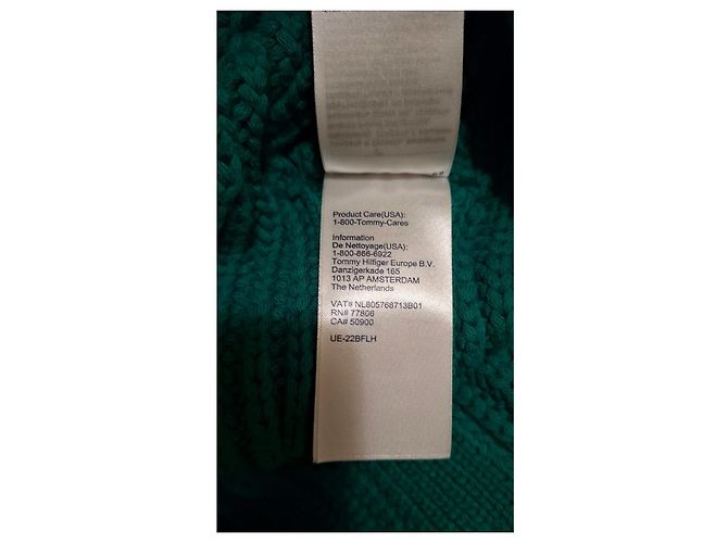 Tommy Hilfiger Suéter verde con botones - vista 17