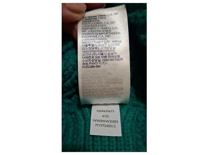 Tommy Hilfiger Suéter verde con botones - vista 18