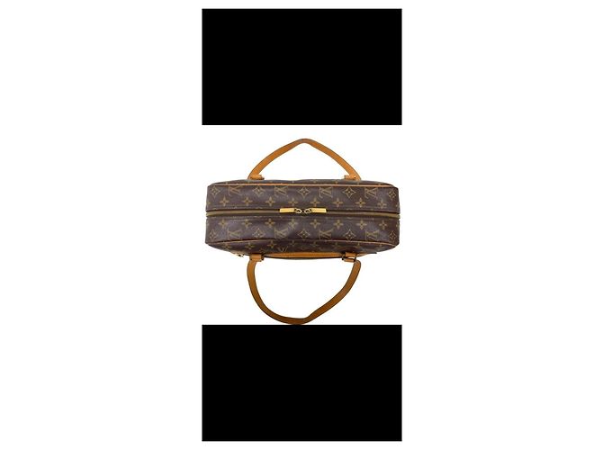Borsa Cité Louis Vuitton in Tela Monogramma Marrone - vista 12
