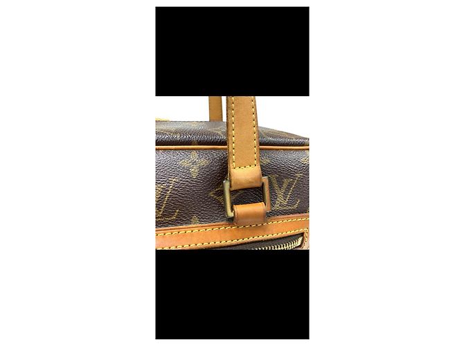 Borsa Cité Louis Vuitton in Tela Monogramma Marrone - vista 15