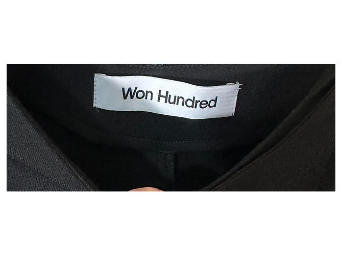 Ebba Kleid Won Hundred Schwarz - Ansicht 7