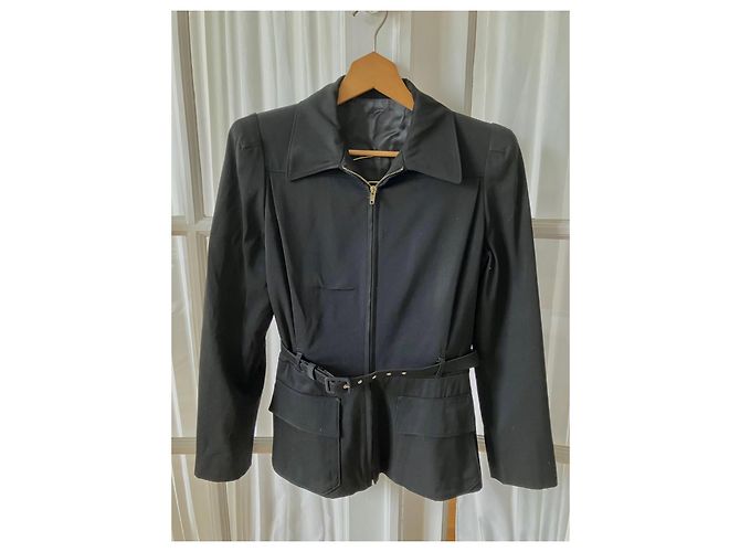 Jean Paul Gaultier Black Wool Jacket - view 3