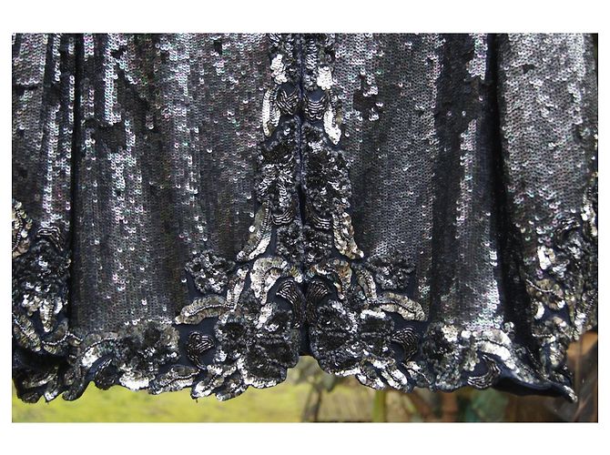 Luisa Spagnoli Sequin Jacket Blue - view 4
