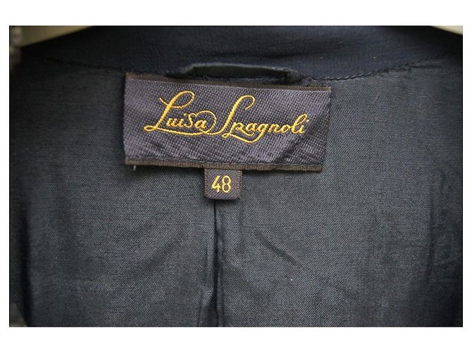 Luisa Spagnoli Sequin Jacket Blue - view 7