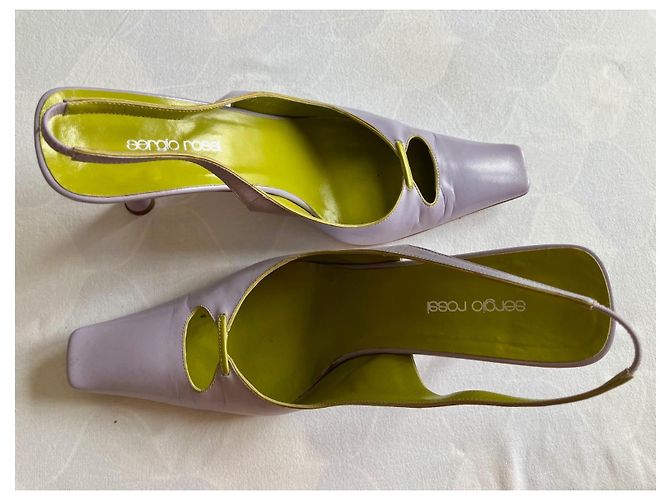 Sergio Rossi Décolleté vintage Jimmy Choo Lavanda - vista 2