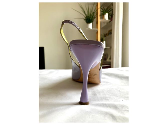 Sergio Rossi Décolleté vintage Jimmy Choo Lavanda - vista 3