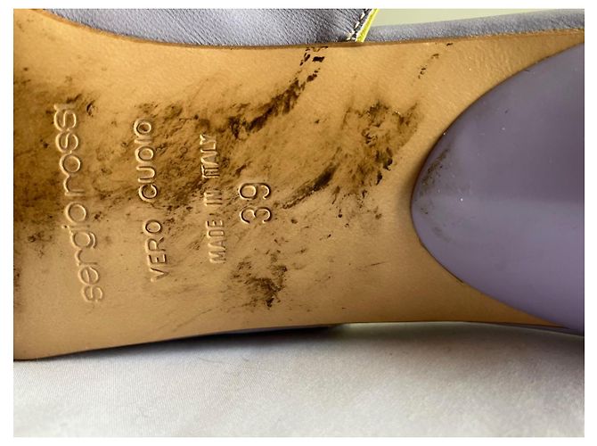 Sergio Rossi Décolleté vintage Jimmy Choo Lavanda - vista 4